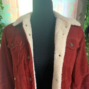 Levi 90’s Sherpa trucker corduroy jacket